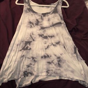 American Eagle Tie Dye-Side Tie Top